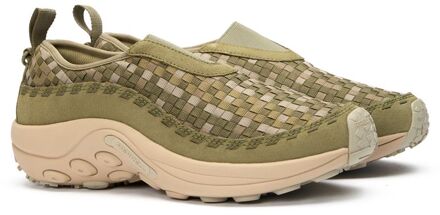 Merrell Jungle Moc Evo Woven Sneakers - maat EU 43 / UK 9 Groen