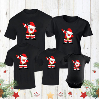 Merry Christmas Family Shirts Family Christmas T-Shirts Mommy and Me Tee Shirt Family Matching Christmas Clothes Drop Ship