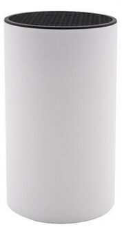 Mes Houder Stand Multil Houder Mes Organizer Geplaatst Opslag Houder Wave-Vormige Mes Spacer Messenblok Keukengerei Gereedschap wit