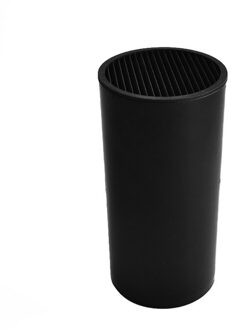 Mes Houder Stand Multil Houder Mes Organizer Geplaatst Opslag Houder Wave-Vormige Mes Spacer Messenblok Keukengerei Gereedschap zwart