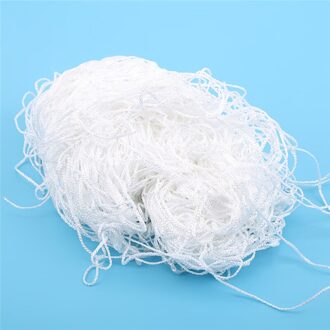 Mesh 10M Polyester Netto Loofah Netting Voor Morning Glory Vine Bloemen Tuin Planten Klimmen Netto Komkommer Wijnstok Groeien Houder wit 1.67x10m