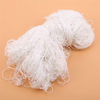 Mesh 10M Polyester Netto Loofah Netting Voor Morning Glory Vine Bloemen Tuin Planten Klimmen Netto Komkommer Wijnstok Groeien Houder wit 3.3x10m