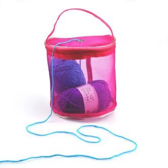 Mesh Breien Naald Opbergtas Holle Garen Haak Knit Tas Diy Craft Organizer Voor Draad Opslag Naaien Accessoires Tassen 20