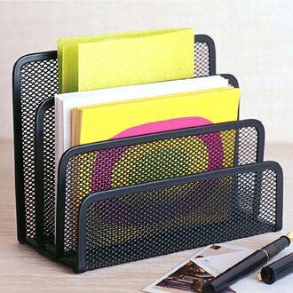 Mesh Brief Sorter Mail Document Lade Bureau Kantoor Bestand Organisator Holder Multifunctionele Bestand Opslag H99F