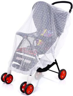 Mesh Buggy Wieg Netting Winkelwagen Klamboe Kinderwagen Volledige Cover Netting Zuigelingen Kinderwagen Klamboe Veilig