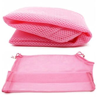 Mesh Kat Zwemmen Bag Katten Grooming Wassen Zakken Kat Bad Schoon Tas Geen Krassen Bite Restraint Kat Levert roze