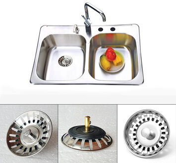 Mesh Mand Spoelen Zeef Rvs Spoelbak Filter Keuken Zeef Mand Gootsteen Riool Accessoires Gereedschap