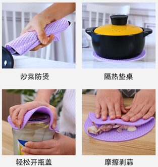 Mesh Opvouwbare Voedsel Covers Keuken Anti Fly Mosquitotable Schotel Cover Tent Dome Net Paraplu Picknick Bescherm Cover Keuken Gereedschap 1stk Pad paars