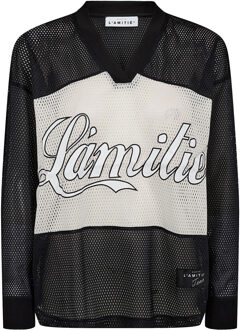 Mesh rugby top Drift  zwart - XS,S,M,L,