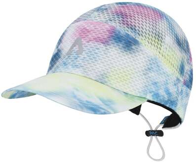 Mesh Run Cap Unisex-veelkleurig, wit - nosize