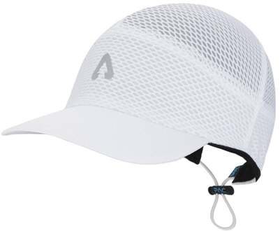 Mesh Run Cap Unisex-wit - nosize