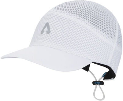 Mesh Run Cap Unisex-wit - nosize