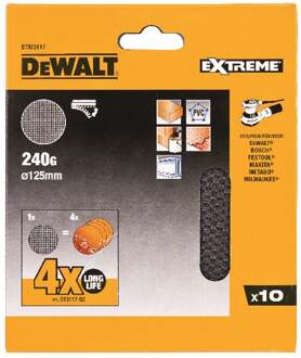 Mesh schuurgaas ø125mm K240 - DTM3117-QZ