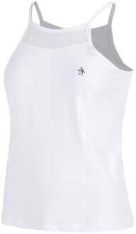 Mesh Tanktop Dames-Wit