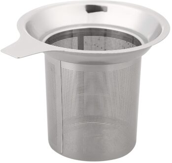 Mesh Thee-ei Herbruikbare Theezeefje Theepot Rvs Loose Tea Leaf Spice Filter Drinkware Keuken Accessoires