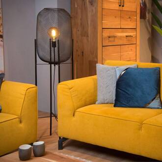 MESH Vloerlamp 1xE27 - Zwart