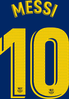 Messi 10 (Officiële Bedrukking)