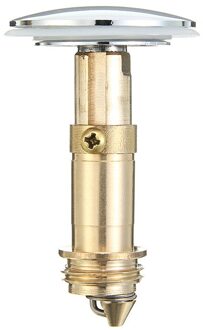 Messing Basin Sink Klik Vervanging Drukknop Plug Bolt Drain Stopper Badkamer Hardware Up Button Bolt reeks