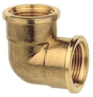 Messing bocht 90°, blank, 1"IT - 989384355