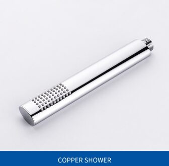 Messing Handdouche Chroom Hand Held Douche Set Met Houder En Slang Wall Mount Hand Hold Douchekop douche enkel en alleen