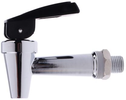 Messing Koffie Drinken Kraan Bar Flow Control Tap 1/4 Inch 12Mm