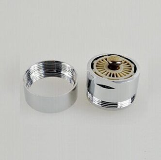 Messing M24 22 Mm One Touch Controle Waterbesparende Kraan Met Adapter Keukenkraan Accessoires Touch Beluchter Verchroomd