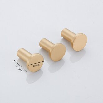 Messing Muur Haak Voor Badkamer Jas Kleding Haken Goud Haak Voor Keuken Robe Handdoek Haak 520-20mm