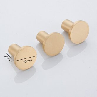 Messing Muur Haak Voor Badkamer Jas Kleding Haken Goud Haak Voor Keuken Robe Handdoek Haak 520-30mm 1stk