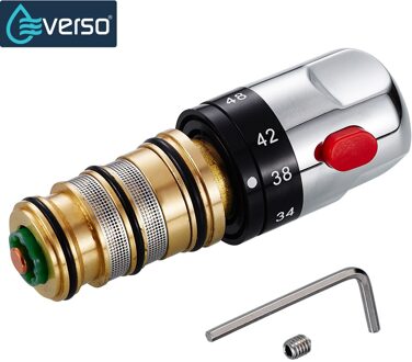 Messing Thermostatische Mengkraan Temperatuur Regelklep Voor Zonneboiler Klepdelen Thermostatische Mixers