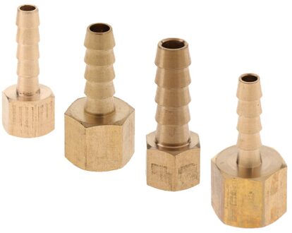 Messing Vrouwelijke Fitting 1/8 Inch 1/4 Inch Bsp-6Mm 8Mm Slang Connector Adapter Barb 3