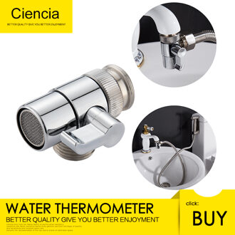 Messing Wastafel Kraan Omschakelklep Te Zinken Slang Spuit, Kraan Splitter Voor Keuken, sink Kraan Vervanging Deel M22 X M24