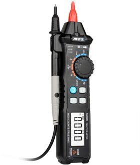 Mestek Digitale Multimeter 6000 Telt Pen Type Multimeter Met Contactloze Auto Range Elektrische Handheld Pocket Multimeter