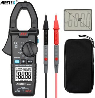 Mestek True Rms Stroomtang Tang Ammeter Professionele Auto Reparatie Digitale Multimeter Dc Ac Stroom Volt Temp Condensator Tester CM83B