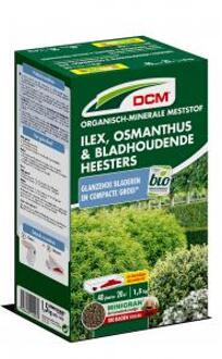 Meststof ilex, osmanthus & bladhoudende heesters (mg 1,5 kg sd od)