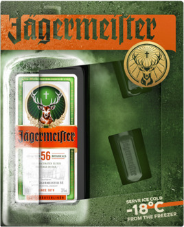 met 2 shotglazen 70CL