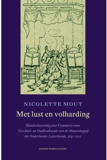 Met lust en volharding - Boek Nicolette Mout (9087282702)