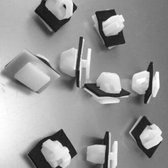 Met Sealer Klinknagel Clips Voor Hyundai 87756-2E000 Wit 50 Stuks Nylon Moulding