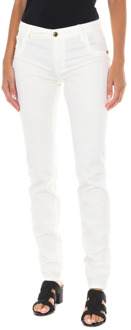 Met Witte Skinny Jeans MET , White , Dames - W24,W25