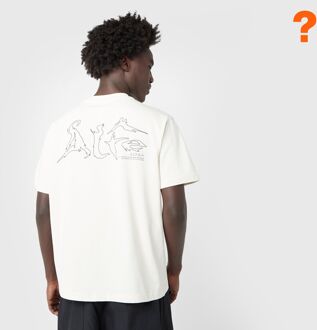 Meta T-Shirt, wit - L