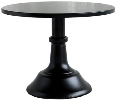 Metaal Ijzer Taart Staan Ronde Voetstuk Dessert Houder Cupcake Display Rack Bakvormen Voor Verjaardag Wedding Party zwart