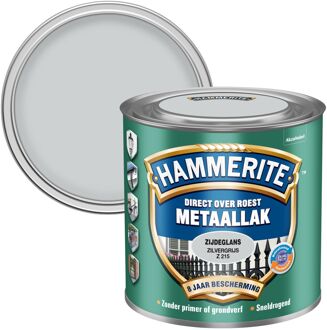 Metaallak Zijdeglans Zilvergrijs 0,25L