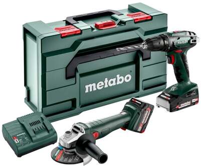 Metabo Accu Combo Set 2.4.3 | 18 V | (685204500) | BS 18 + W 18 L 9-125 685204500