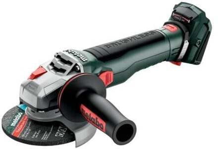 Metabo Accu-haakse slijper | 115 mm | WVB 18 LT BL 11-115 quick | 18V | met rem, toerentalregelaar, snelspanmoer, draaibare accu-pack 613056840