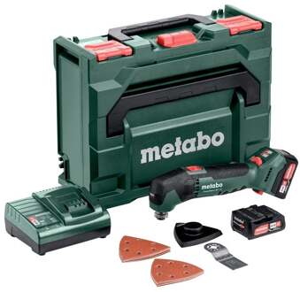 Metabo Accu-multitool | PowerMaxx MT 12 | 2,0 Ah accu (2 st) en SC 30 lader - 613089500
