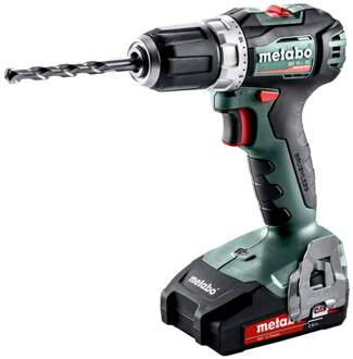 Metabo borstelloze accuboormachine - BS 18 L BL - 18V 55Nm - 13mm boorkop + 2 accu's 2Ah + lader + Metabox145