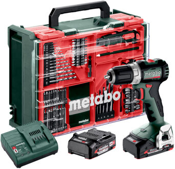 Metabo BS 18 L BL SET Accu Boormachine | Set | 18V 2,0Ah Li-Ion in koffer - 613155710