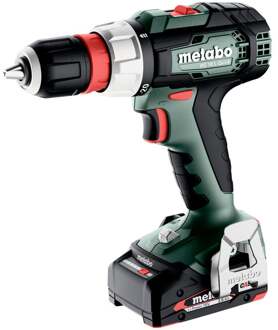 Metabo BS 18 L Q Accu Boorschroefmachine | 2 x 2.0 Ah Li-Power | SC 30 - 614052500