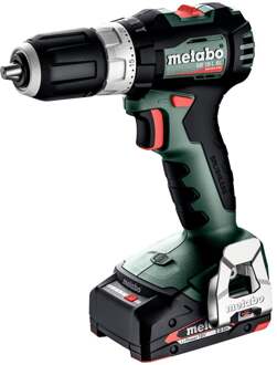 Metabo SB 18 L BL | Accu klopboormachine | Set | 18V | 2.Ah Li-Ion in Metabox - 613157500