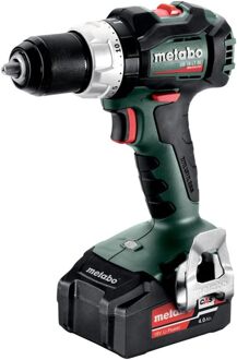Metabo SB 18 LT BL I | Accuklopboormachine | 18V 2X4AH li-power | oplader ASC 55 (220-240 V / 50 - 60 HZ | metabox 145L 602316500
