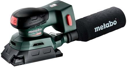 Metabo SRA 12 BL Accu Vlakschuurmachine | 12V | 80 x 130 mm | Zonder accu en lader | Metabox 215 - 602036840